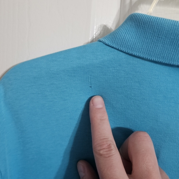 Polo Ralph Lauren Men’s Large Light Blue Cotton Polo Shirt Classic Fit - Picture 5 of 7